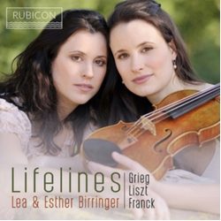 Lea Birringer & Esther Birringer Lifelines : WORKS BY GRIEG & LISZT & FRANCK CD