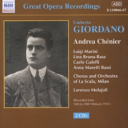 Umberto Giordano Andrea Chénier CD