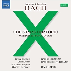 Bach & Georg Poplutz & Julia Kleiter & Katharina Magiera & Thomas E. Bauer & Bachchor Mainz & Bachorchester Mainz & Ralf Otto Christmas Oratorio CD