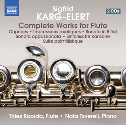 Karg-Elert & Thies Roorda Complete Works For Flute CD