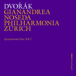 Dvořák & Gianandrea Noseda & Philharmonia Zürich Symphonies Nos. 8 & 7 CD