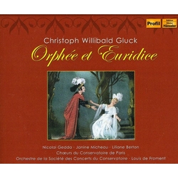 Gluck / Choeurs Du Conservatoire De Paris Orphee Et Euridice CD