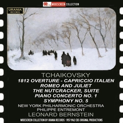 Pyotr Ilyich Tchaikovsky & Philippe Entremont & New York Philharmonic Orchestra & Leonard Bernstein Orchestral Works CD