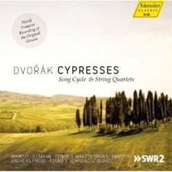 Dvořák & Marcus Ullmann & Martin Bruns & Andreas Frese & Bennewitz Quartet Cypresses (Song Cycle & String Quartets) CD
