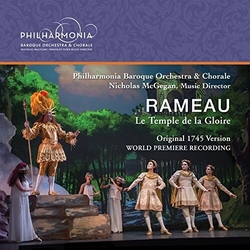 Rameau & Philharmonia Baroque Orchestra & Chorale & Nicholas McGegan Le Temple de la Gloire (Original 1745 Version) CD