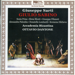Sarti / Prina / Monti / Filianoti / Dantone Giulio Sabino CD