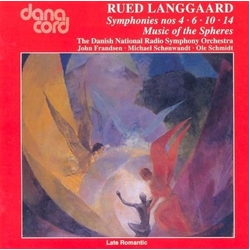 Rued Langgaard Symphonies Nos. 4 · 6 · 10 · 14 Music Of The Spheres CD