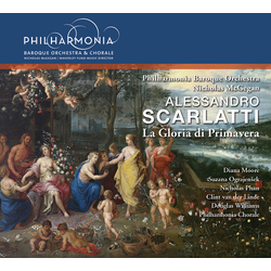 Philharmonia Baroque Orchestra & The Philharmonia Chorale & Nicholas McGegan Allesandro Scarlatti: La Gloria Di Primavera CD