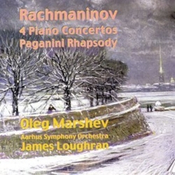 Sergei Rachmaninov & Oleg Marshev & Aarhus Symphony Orchestra & James Loughran Rachmaninov 4 Piano Concertos, Paganini Rhapsody CD