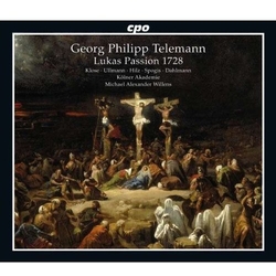 Georg Philipp Telemann Lukas Passion 1728 CD