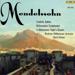 Felix Mendelssohn-Bartholdy Scottish, Italian, Reformation Symphonies / A Midsummer Night's Dream CD