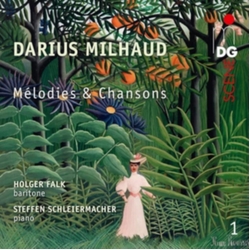 Darius Milhaud & Holger Falk & Steffen Schleiermacher Melodies Et Chansons Vol. 1 CD