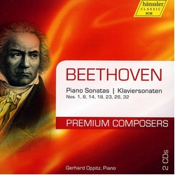Beethoven / Gerhard Oppitz Premium Composers: Piano Sonatas 9 2 CD