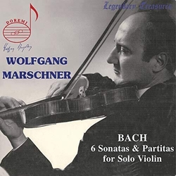 J.S. / Marschner Bach Wolfgang Marschner 1 CD