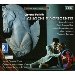 Paisiello / Nardis / Bitar / Martorana / Meboni I Giochi Di Agrigento Dramma in Three Acts CD