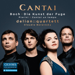 Bach & Pierini & Delian Quartett & Claudia Barainsky Cantai (Die Kunst Der Fuge / Cantai Un Tempo) CD