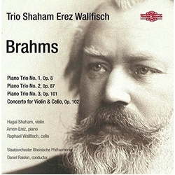 Johannes Brahms & Trio Shaham Erez Wallfisch & Daniel Raiskin & Rheinische Philharmonie Piano Trios & Concerto For Violin & Cello CD