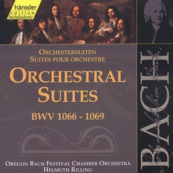 Bach & Oregon Bach Festival Chamber Orchestra & Helmuth Rilling Orchestral Suites BWV 1066-1069 132 CD