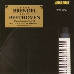 Alfred Brendel Piano Sonatas, Vol. III CD