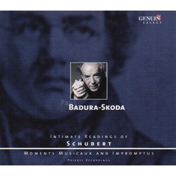Schubert / Badura-Skoda Intimate Readings of Schubert CD