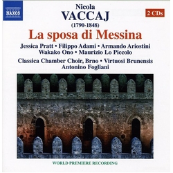 Nicola Vaccai & Antonino Fogliani La Sposa Di Messina CD