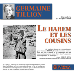 Germaine Tillion Le Harem Et Les Cousins - Lu Par Roselyne Sarazin CD