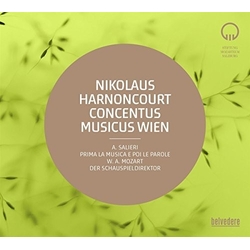 Nikolaus Harnoncourt & Concentus Musicus Wien & A. Salieri & W. A. Mozart Prima La Musica E Poi Le Parole; Der Schauspieldirektor CD