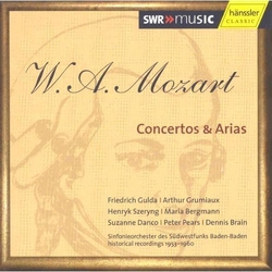 W. A. Mozart & Friedrich Gulda & Arthur Grumiaux & Henryk Szeryng & Maria Bergmann & Suzanne Danco & Peter Pears & Dennis Brain & CD
