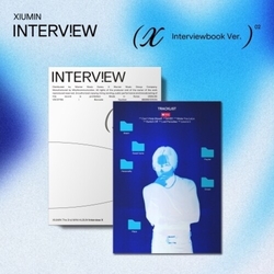 Xiumin Interview X - Interviewbook Version - incl. 36pg Tabloid, Photocard, Sticker, MiniBook + Envelope WITH BOOK CD