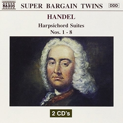 Handel Harpsichord Suites Nos. 1 - 8 CD