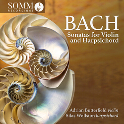 Bach & Adrian Butterfield & Silas Wollston Sonatas For Violin And Harpsichord CD