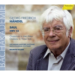 Georg Friedrich Händel & Gächinger Kantorei Stuttgart & Bach-Collegium Stuttgart & Helmuth Rilling Saul HWV 53 CD
