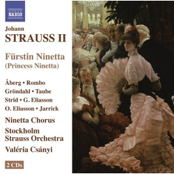 Johann Strauss II & Ninetta Chorus & Stockholm Strauss Orchestra & Valéria Csányi & Åberg & Rombo & Gröndahl & Taube & Strid & G. Eliasson & O. CD
