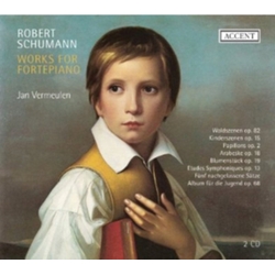 Jan Vermeulen & Robert Schumann Works for Fortepiano CD