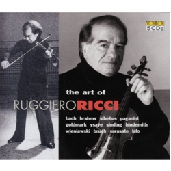 Bach / Paganini / Goldmark / Ysaye / Sinding Art of Ruggiero Ricci CD
