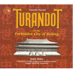 Giacomo Puccini Turandot At The Forbidden City Of Beijing CD
