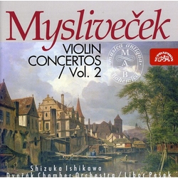 Mysliveček & Shizuka Ishikawa & Dvořák Chamber Orchestra & Libor Pešek Violin Concertos Vol. 2 CD
