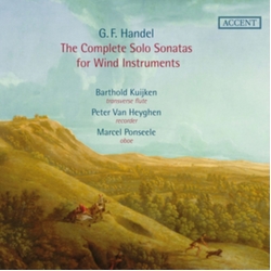 G.F. Handel & Barthold Kuijken & Peter Van Heyghen & Marcel Ponseele The Complete Solo Sonatas for Wind Instruments CD