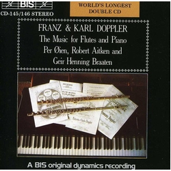 Franz & Karl Doppler & Per Øien & Robert Aitken & Geir Henning Braaten The Music For Flutes And Piano CD