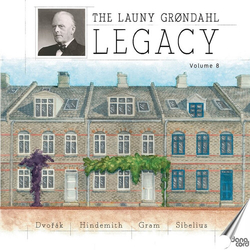 Dvorak / Gram / Sibelius / Rostal Launy Grondahl Legacy Vol. 8 CD