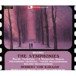 Brahms & Philharmonia Orchestra & Wiener Philharmoniker & Berliner Philharmoniker & Herbert von Karajan The Symphonies CD
