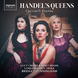 Lucy Crowe & Mary Bevan & London Early Opera & Bridget Cunningham Handel's Queens / VARIOUS CD