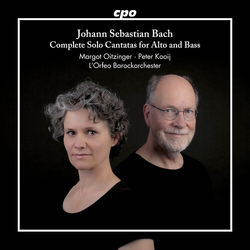 Johann Sebastian Bach & Margot Oitzinger & Peter Kooij & L'Orfeo Barockorchester Complete Solo Cantatas For Alto And Bass CD