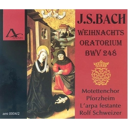 J.S. Bach & Motettenchor Pforzheim & L'Arpa Festante & Rolf Schweizer Weihnachts Oratorium BWV 248 CD