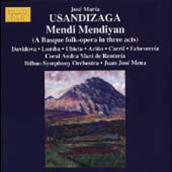 José María Usandizaga & Juan José Mena & Davidova & Lomba & Ubieta & Ariño & Carril & Echeverría & Coral Andra Mari de Rentería & Bilbao Symphony CD