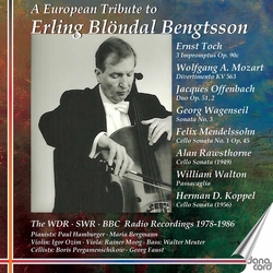 Erling Bløndal Bengtsson A European Tribute To Erling Blöndal Bengtsson CD