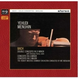 Bach & Yehudi Menuhin & Christian Ferras & Festival Chamber Orchestra & Robert Masters Chamber Orchestra Violin Concertos CD
