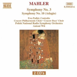 Gustav Mahler Symphony No. 3 / Symphony No. 10 (Adagio) CD