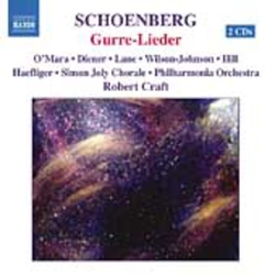 Schoenberg & Robert Craft & O'Mara & Diener & Lane & Wilson-Johnson & Hill & Haefliger & Simon Joly Chorale & Philharmonia Orchestra Gurre-Lieder CD