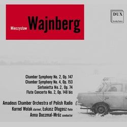 Mieczysław Wajnberg & Amadeus Chamber Orchestra Of Polish Radio & Kornel Wolak & Łukasz Długosz & Anna Duczmal-Mróz Chamber Music CD